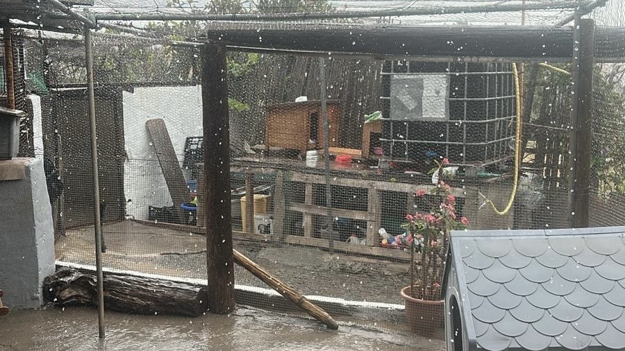 Sturmtief Therese in unserem Refugio